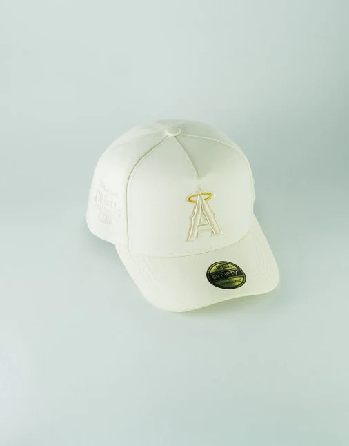 Gorra Angels Hueso / Halo Dorado — Hueso · Dorado