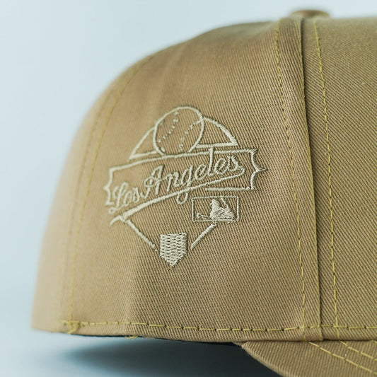 NewEra Beige Los Angeles Dodgers