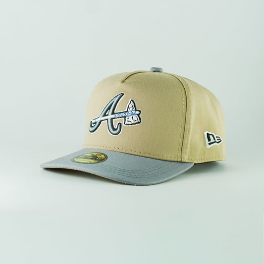 NewEra Gris/Beige Atlata Braves
