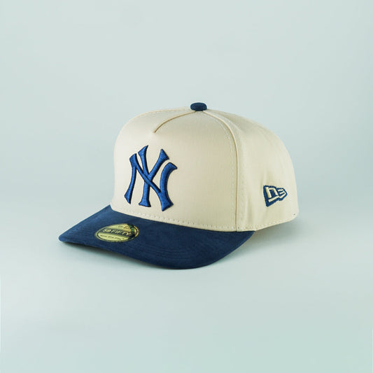NewEra Beige/Azul New York Yankees