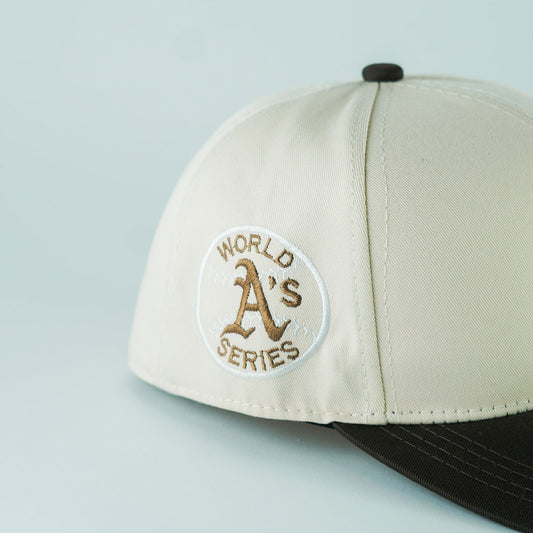 NewEra Beige/Marrón Oakland Athletics 1973