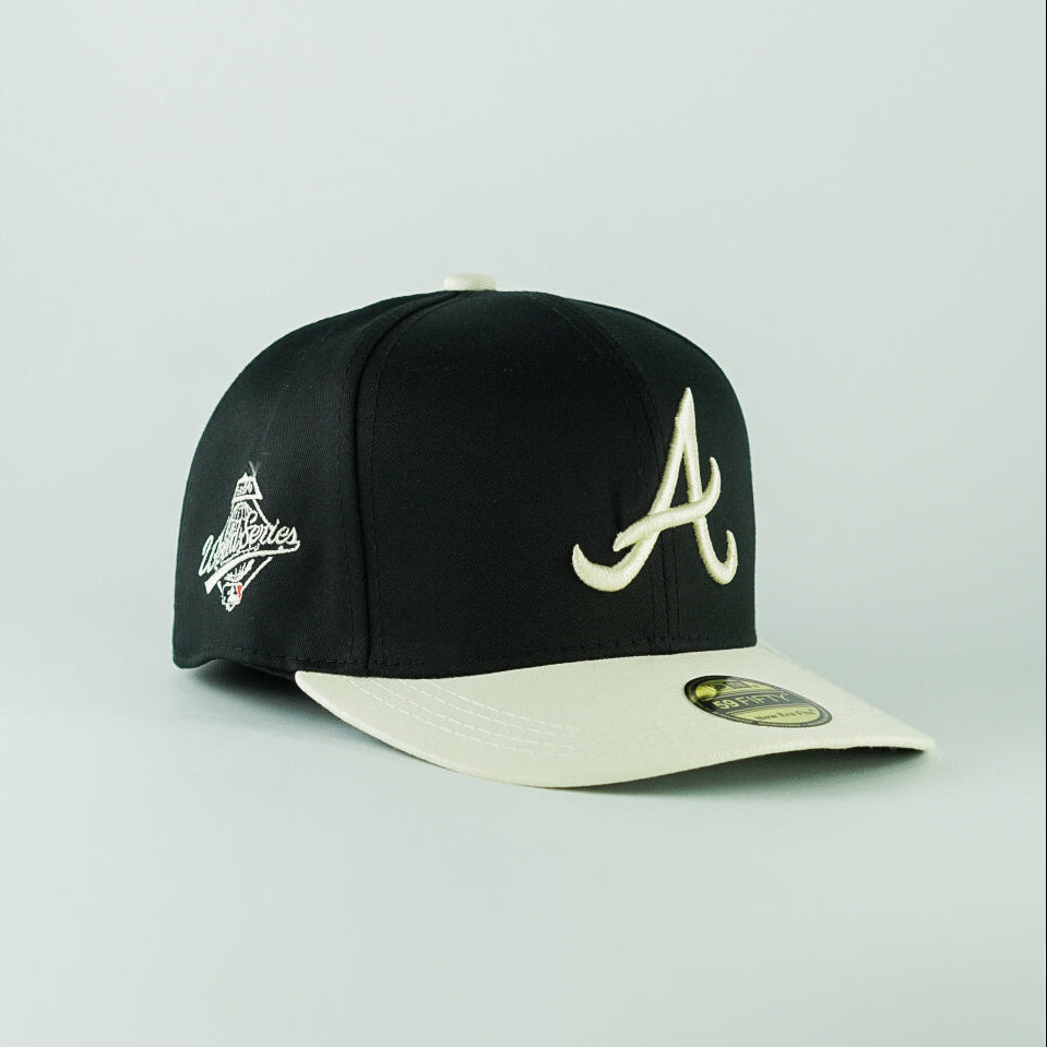 NewEra Negra/Beige Atlata Braves
