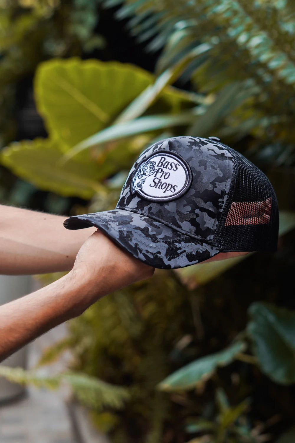 Gorra Bass Pro Camuflado Gris de Bass Pro Shops, colorway Camuflado gris · Negro