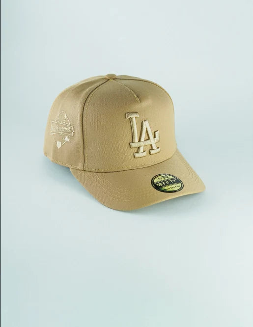 Gorra Dodgers Caqui Tonal de Los Angeles Dodgers, colorway Caqui · Crema