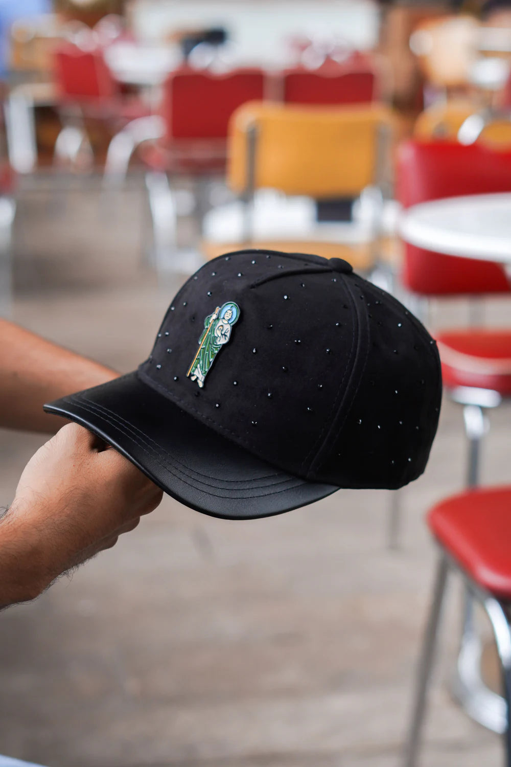 Gorra Mexicaps Santo Negra de Mexicaps, colorway Negro · Verde