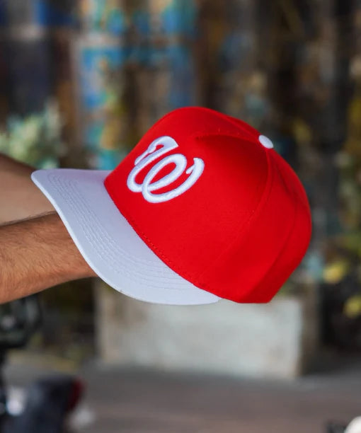 Gorra Nationals Roja / Blanca de Washington Nationals, colorway Rojo · Blanco