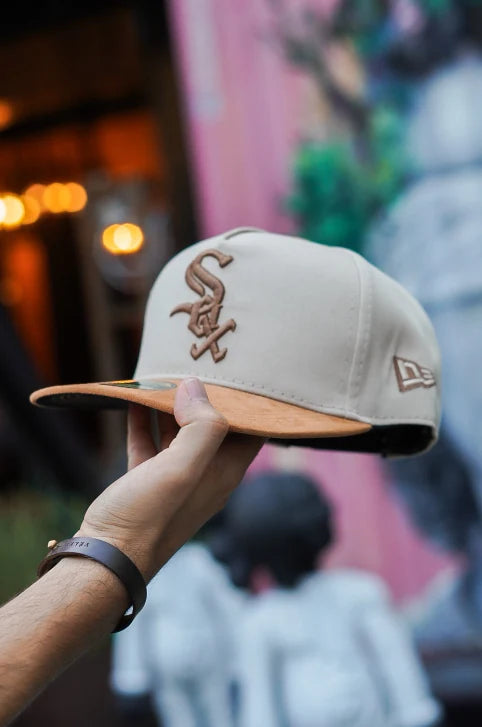 Gorra White Sox Crema / Camel de Chicago White Sox, colorway Crema · Camel